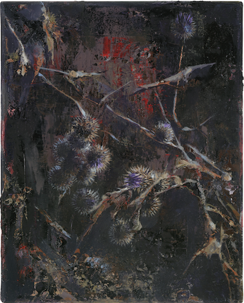 Katrin Heichel: BB VII, 2018, Öl auf Leinwand, 30,5 x 24 cm

